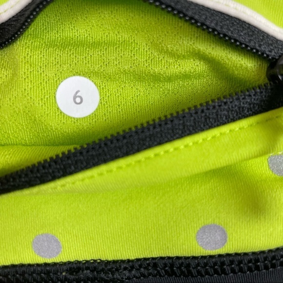 Lululemon Run Inspire Seawheeze Crop Size 6 Limited Edition Reflective Tights - Picture 4 of 5